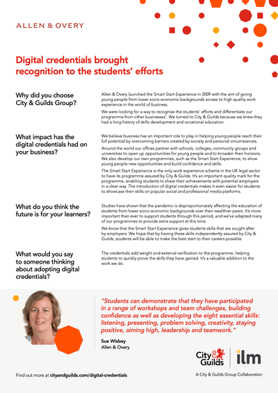 Digital credentials brought recognition to the students’ efforts image